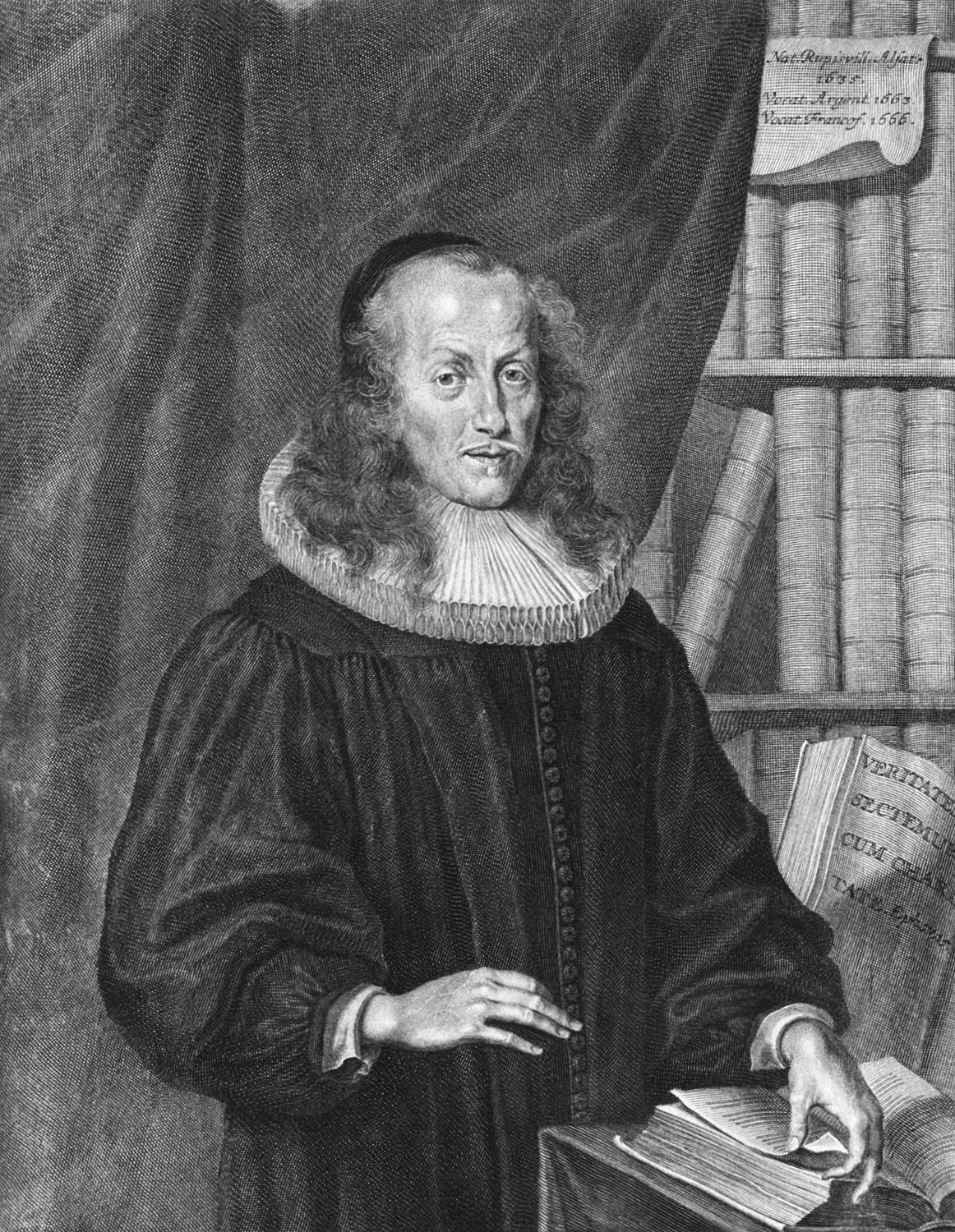 Philipp Jacob Spener 1635–1705), Stich von Bartholomäus Kilian (1683)